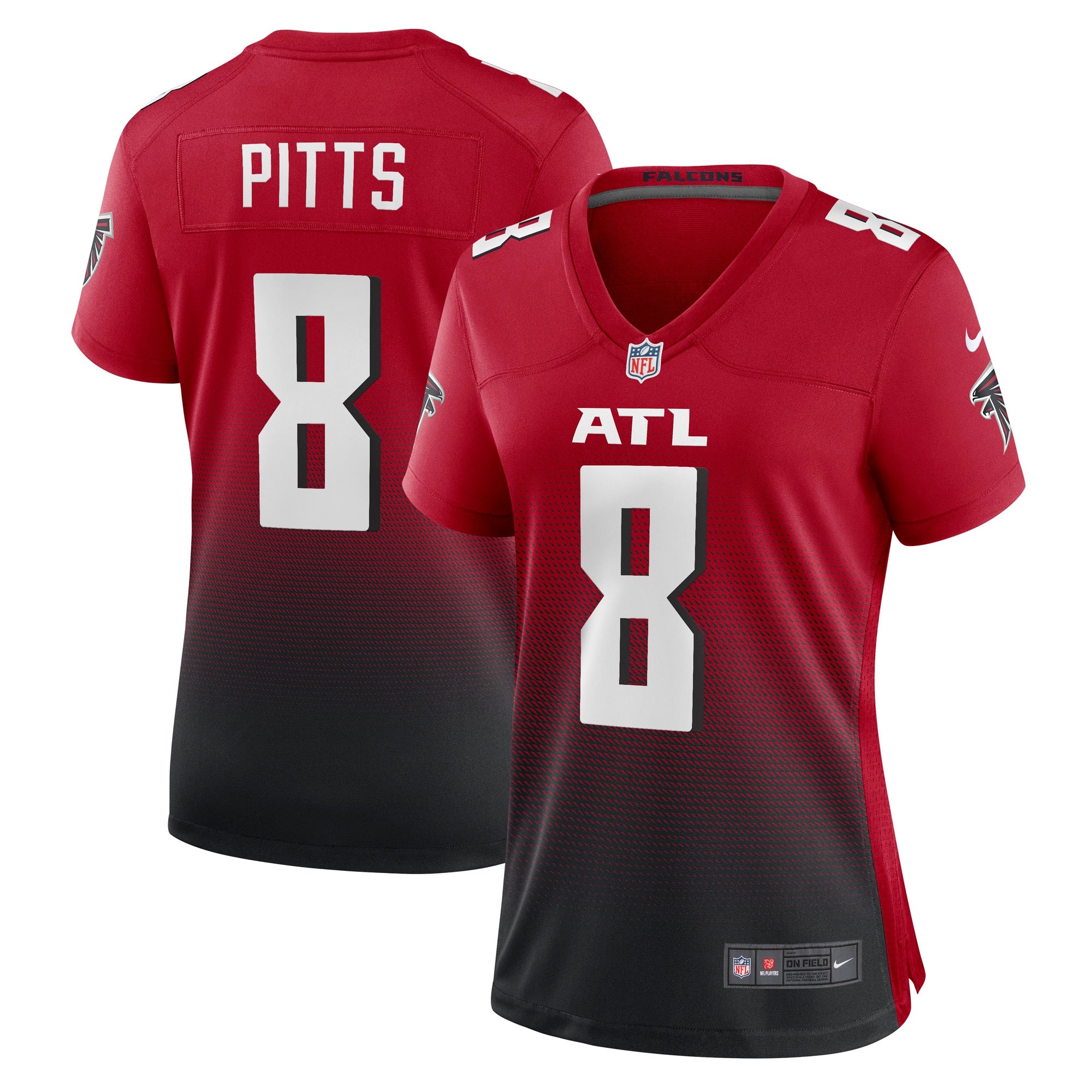 Kyle Pitts Atlanta Falcons Nike Women s Alternate Game Jersey   Red