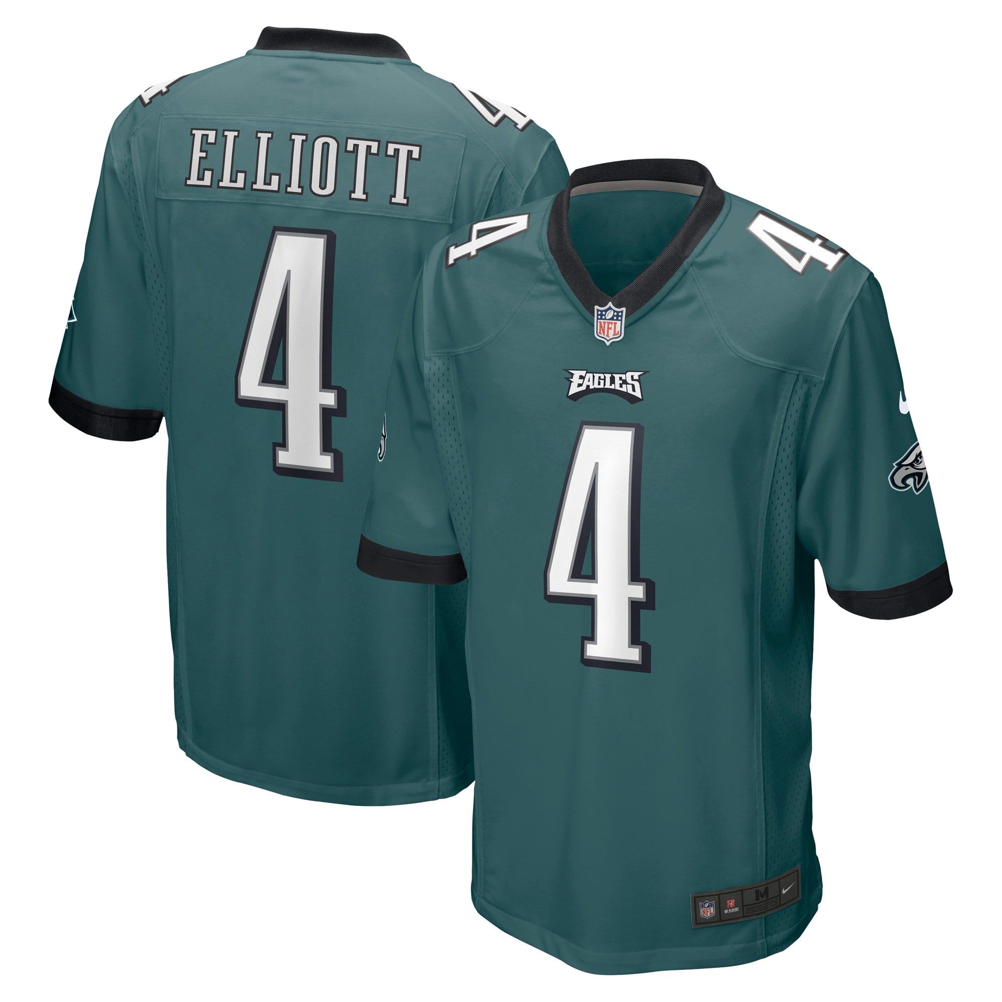 Jake Elliott Philadelphia Eagles Nike Game Jersey   Midnight Green