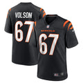 Cordell Volson Cincinnati Bengals Nike Game Player Jersey   Black