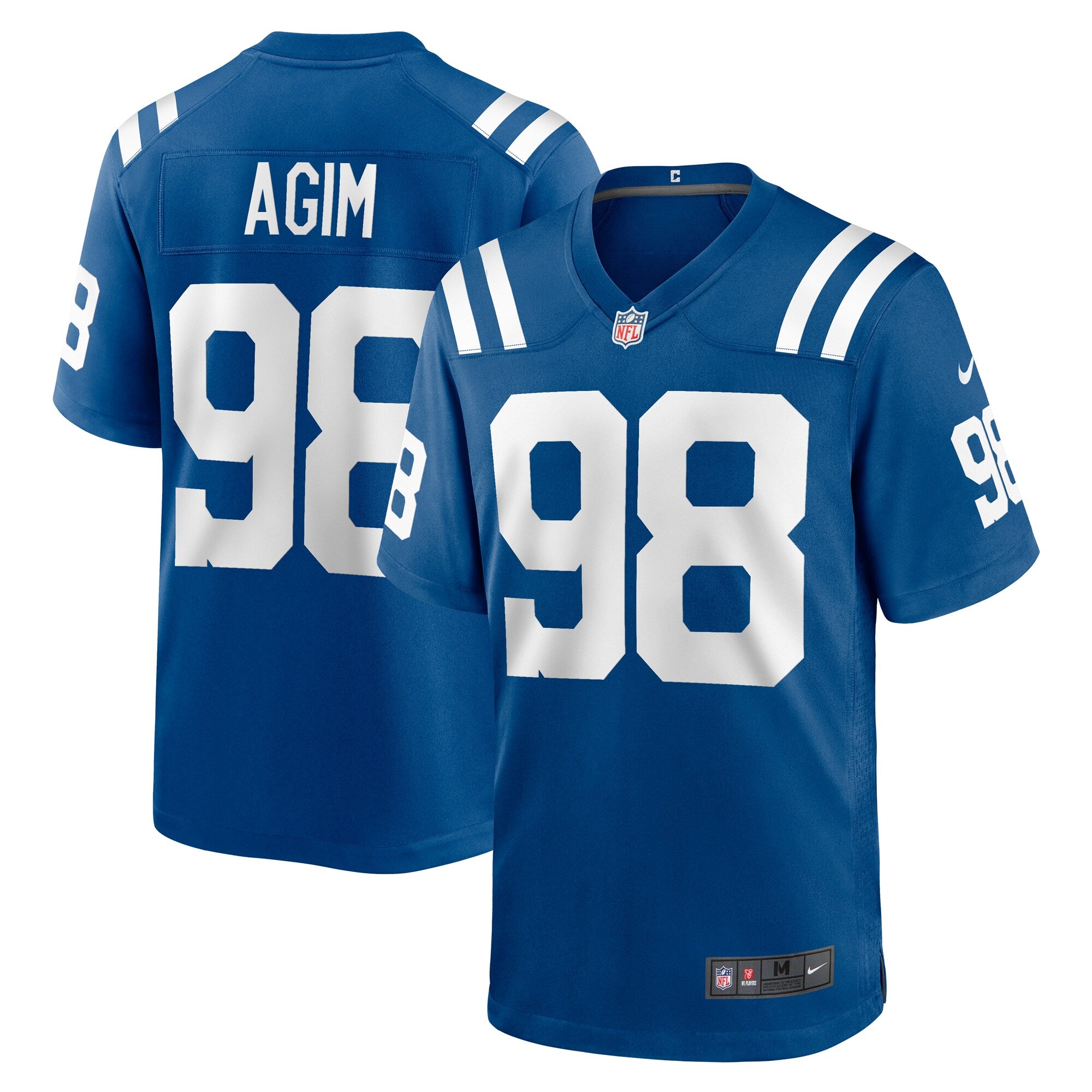McTelvin Agim Indianapolis Colts Nike Team Game Jersey    Royal