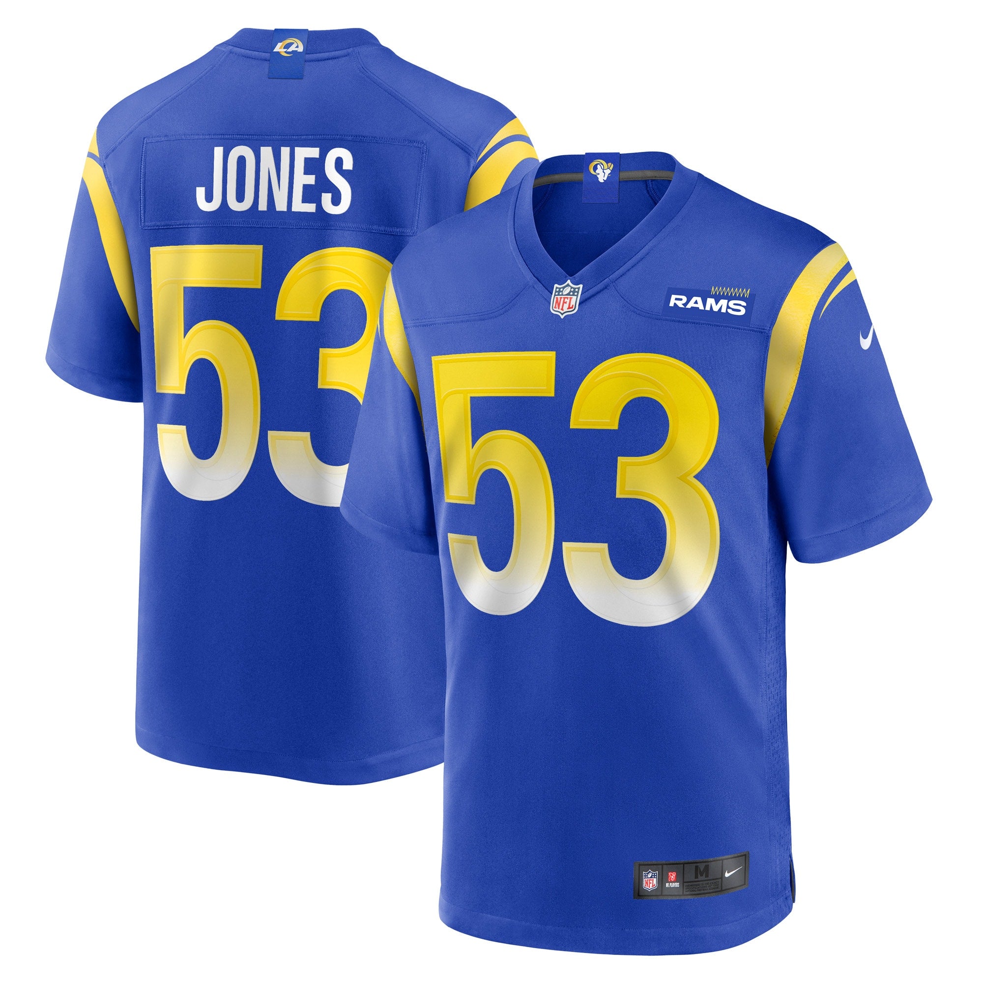 Ernest Jones Los Angeles Rams Nike Game Player Jersey   Royal