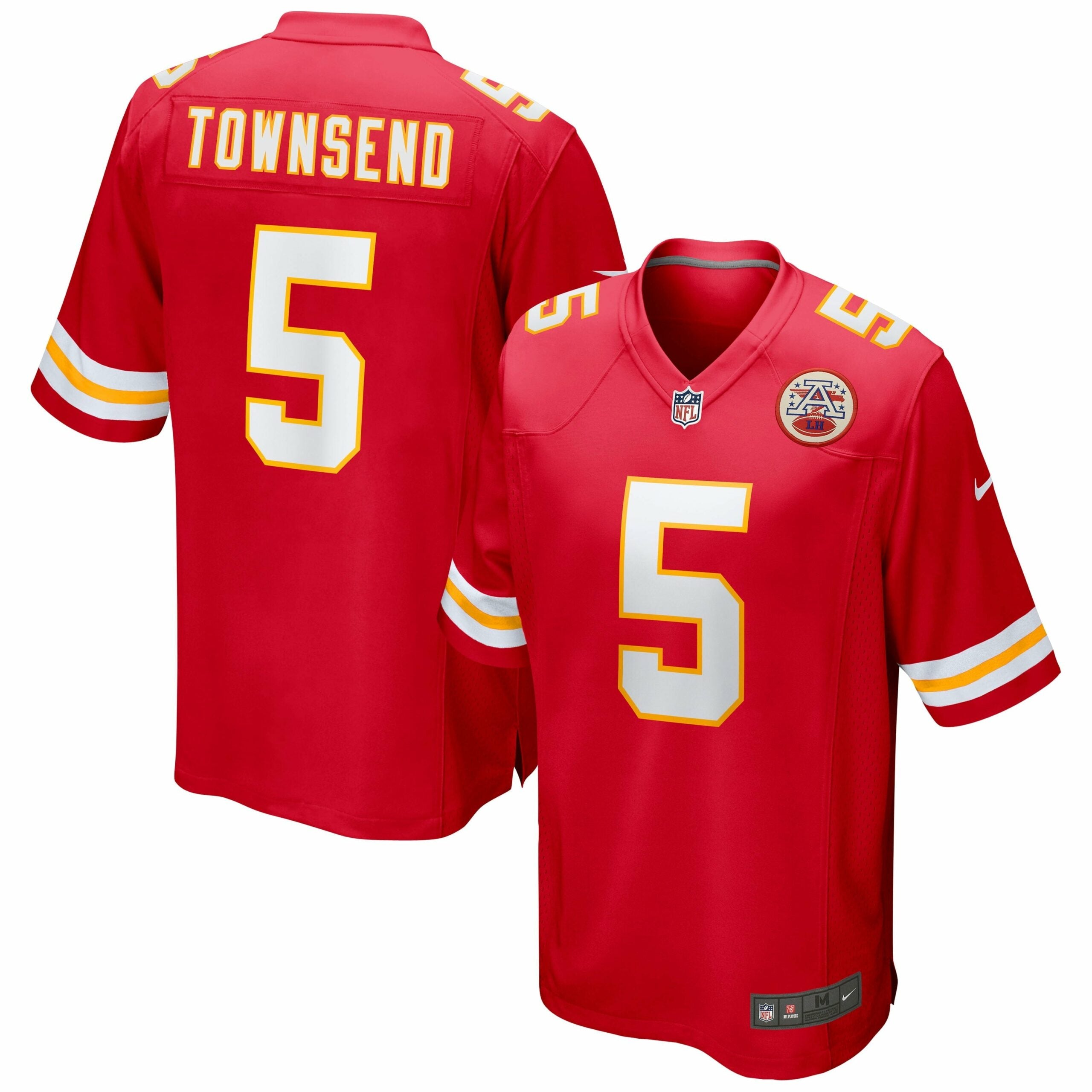 Men s Nike Tommy Townsend Red Kansas City Chiefs Game Jersey