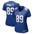 Women s Nike Nick Vannett Royal New York Giants Home Game Player Jersey