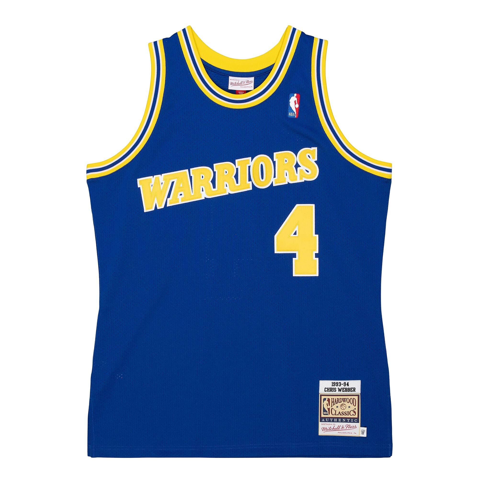 Authentic Chris Webber Golden State Warriors 1993-94 Jersey