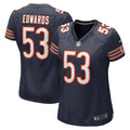 TJ Edwards Chicago Bears Nike Women s Game Player Jersey   Navy