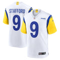 Men s Nike Matthew Stafford White Los Angeles Rams Alternate Player Game Jersey