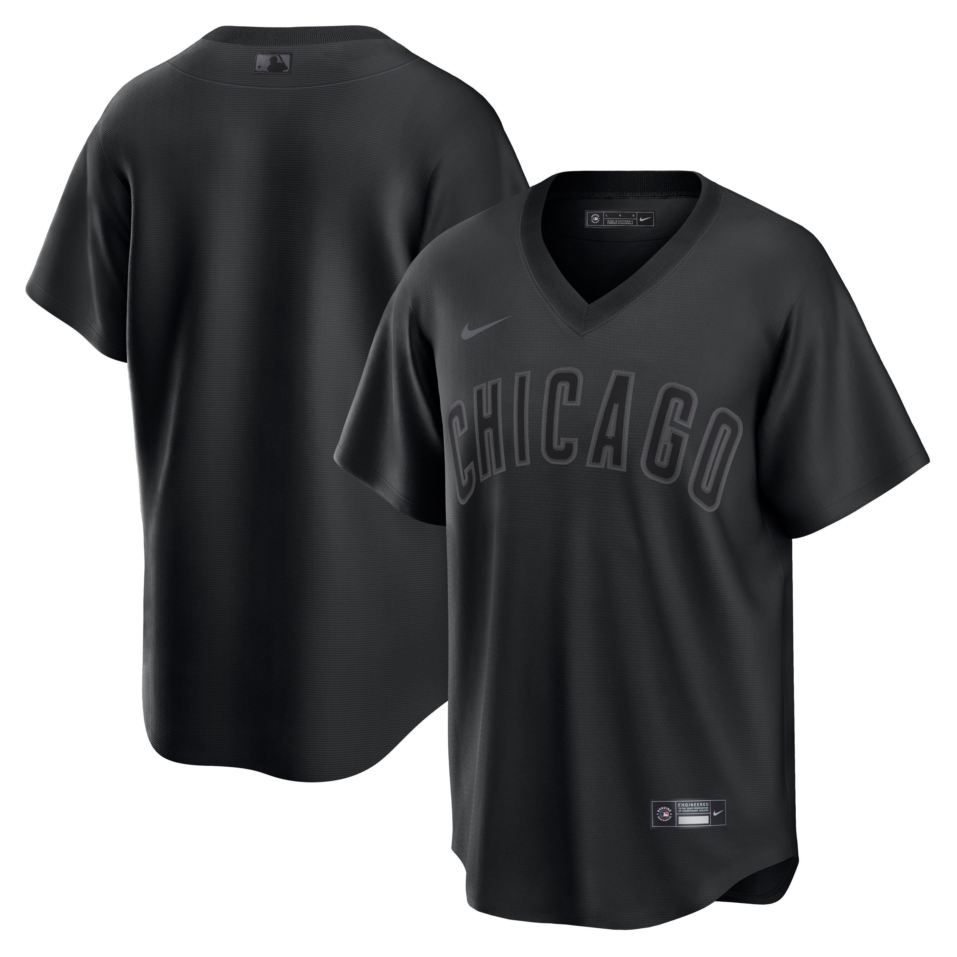 Chicago Cubs Nike Pitch Black Jersey