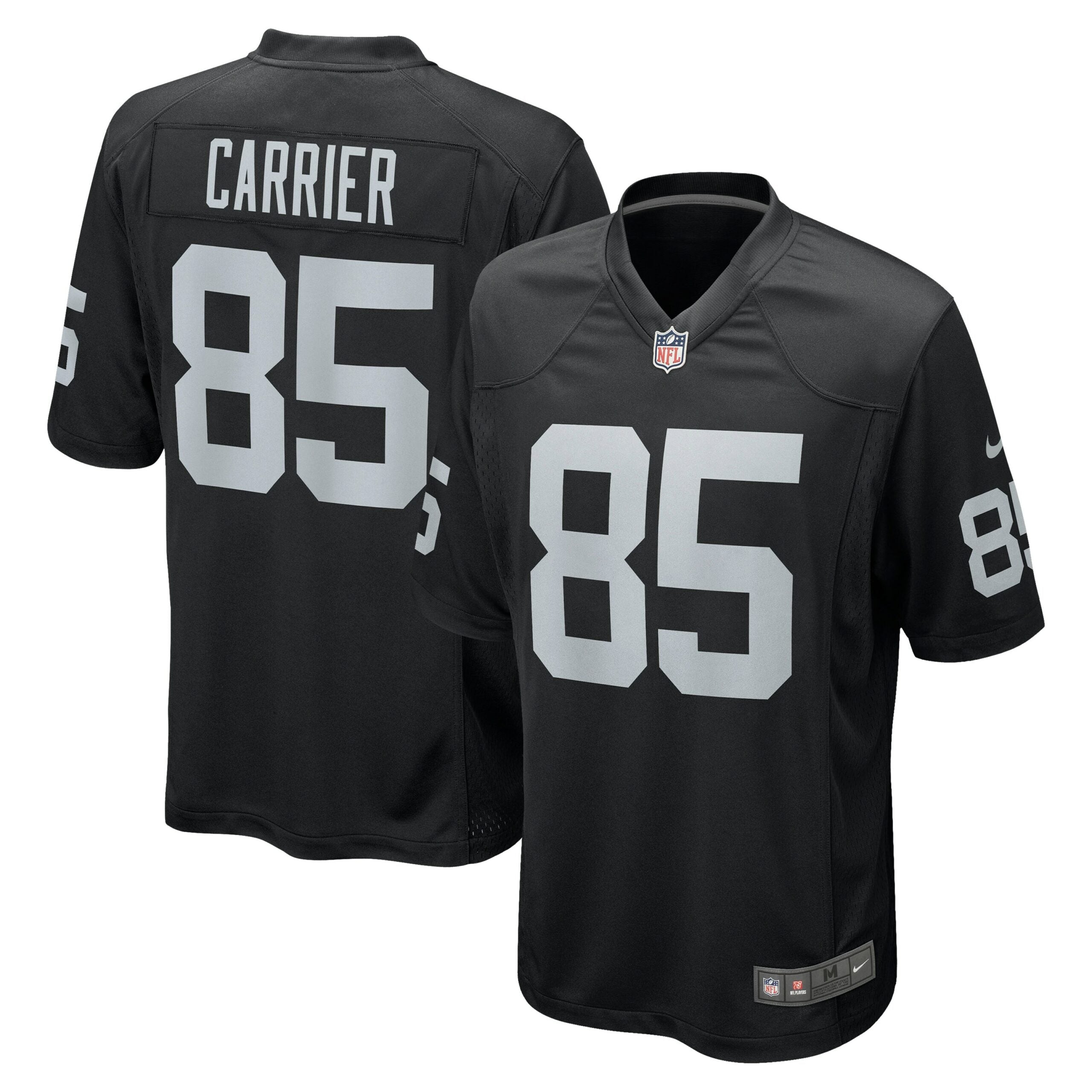 Derek Carrier Las Vegas Raiders Nike Game Jersey   Black