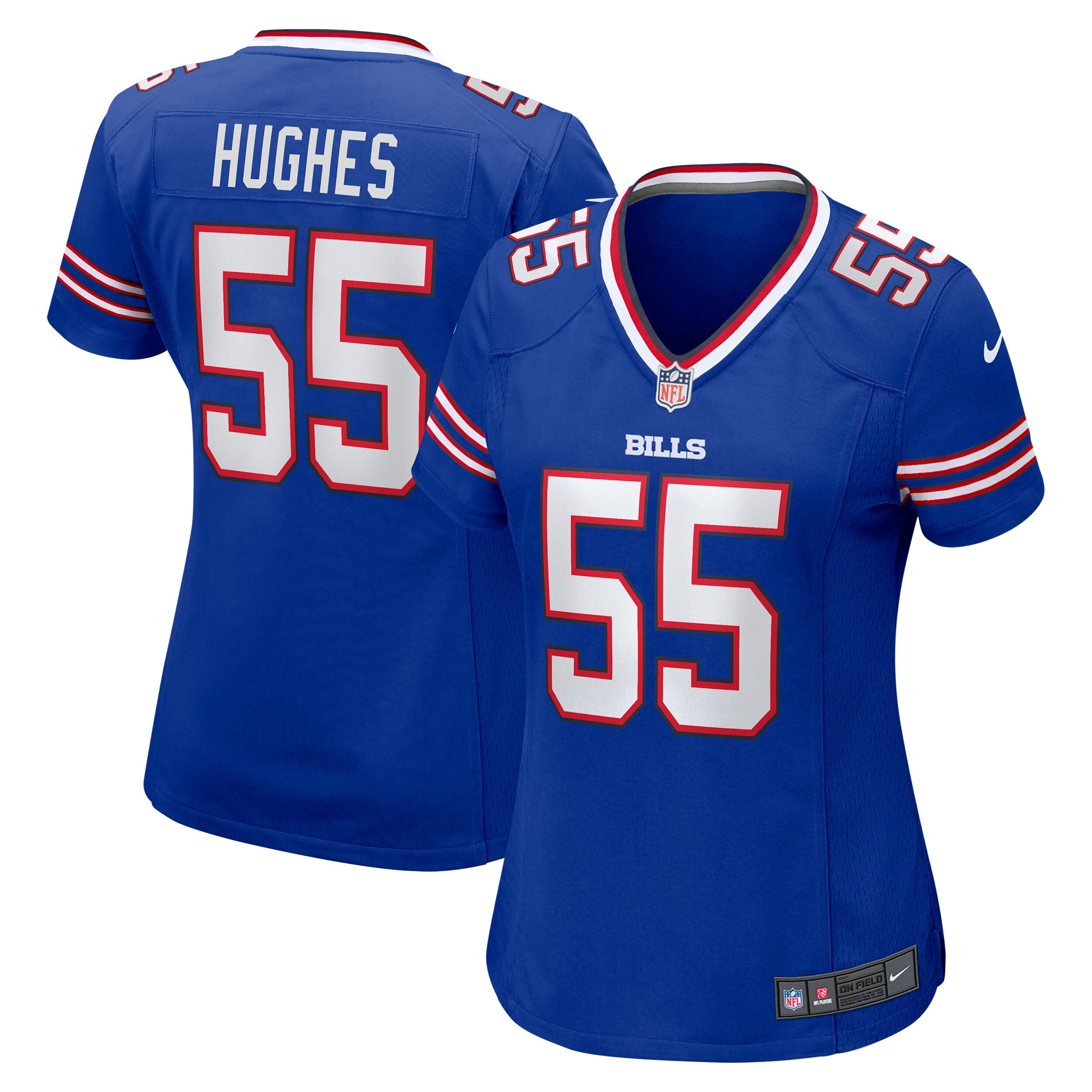 Jerry Hughes Buffalo Bills Nike Women s Game Jersey   Royal