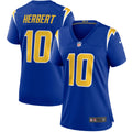 Justin Herbert Los Angeles Chargers Nike Women s Game Jersey   Royal