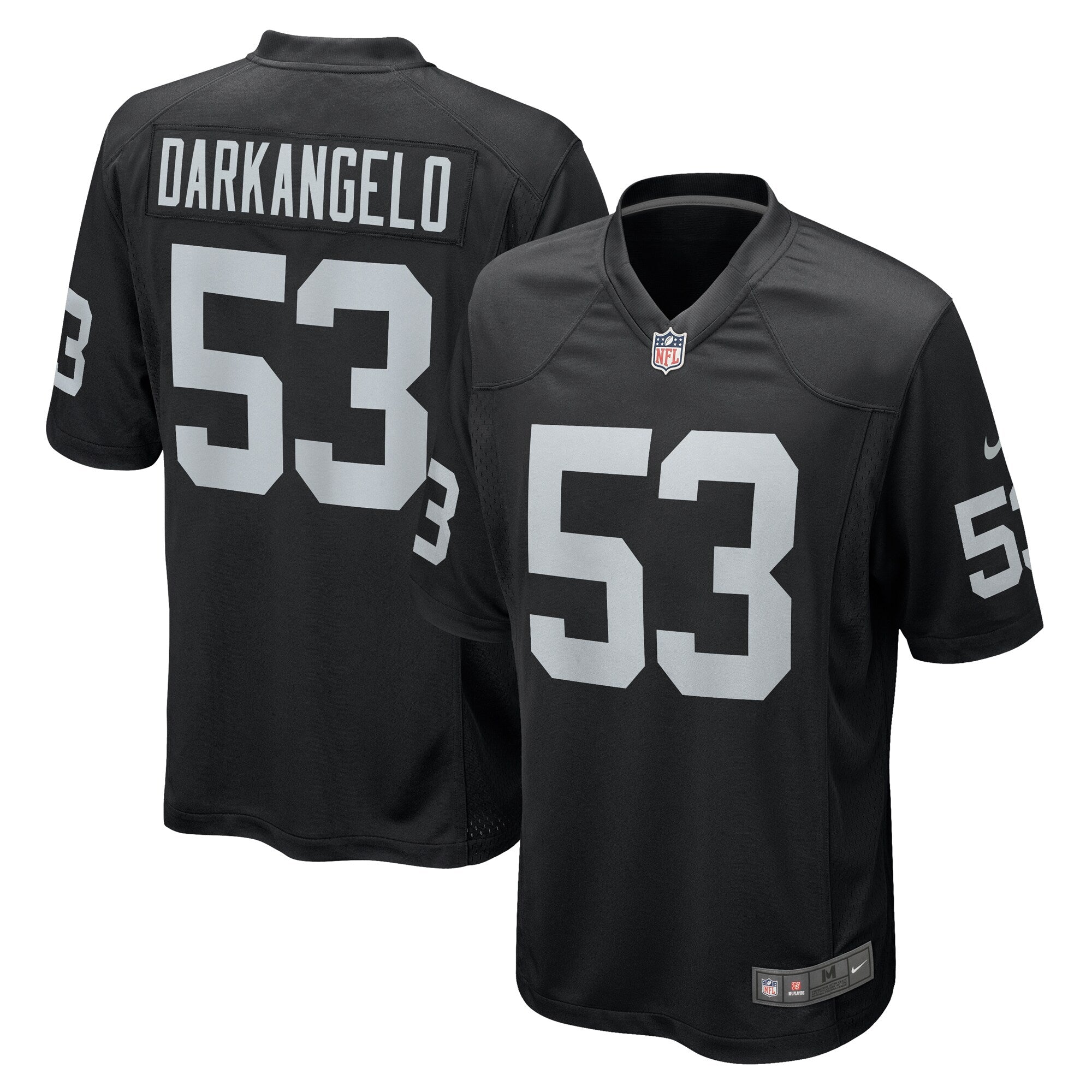 Isaac Darkangelo Las Vegas Raiders Nike Team Game Jersey    Black