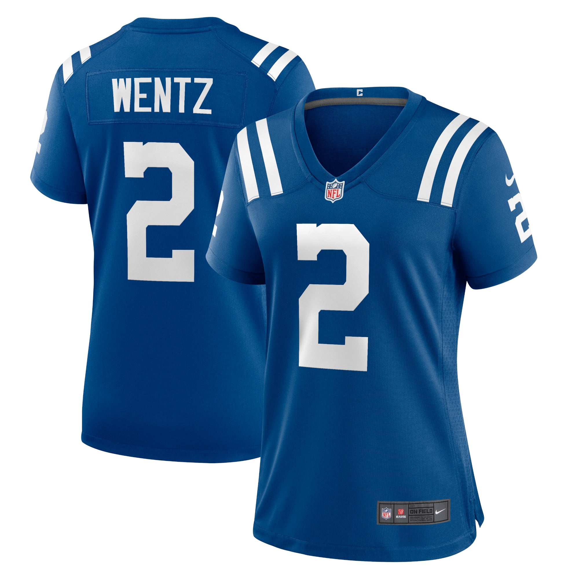 Carson Wentz Indianapolis Colts Nike Women s Player Game Jersey   Royal