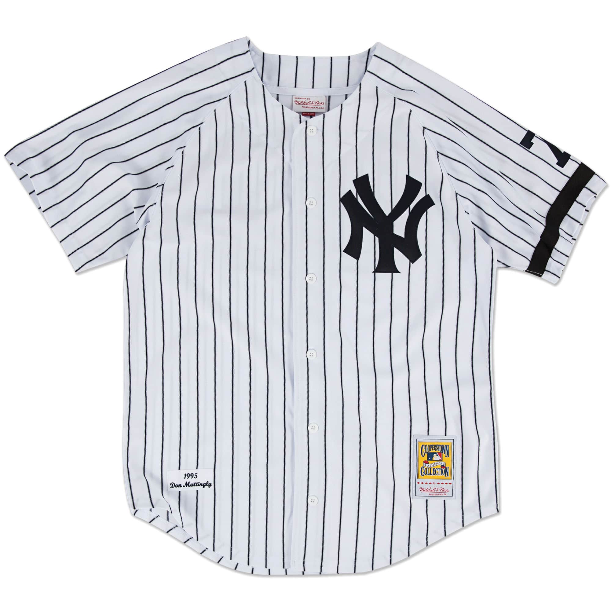 Authentic Jersey New York Yankees Home 1995 Don Mattingly