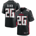 Men s Nike Isaiah Oliver Black Atlanta Falcons Game Jersey