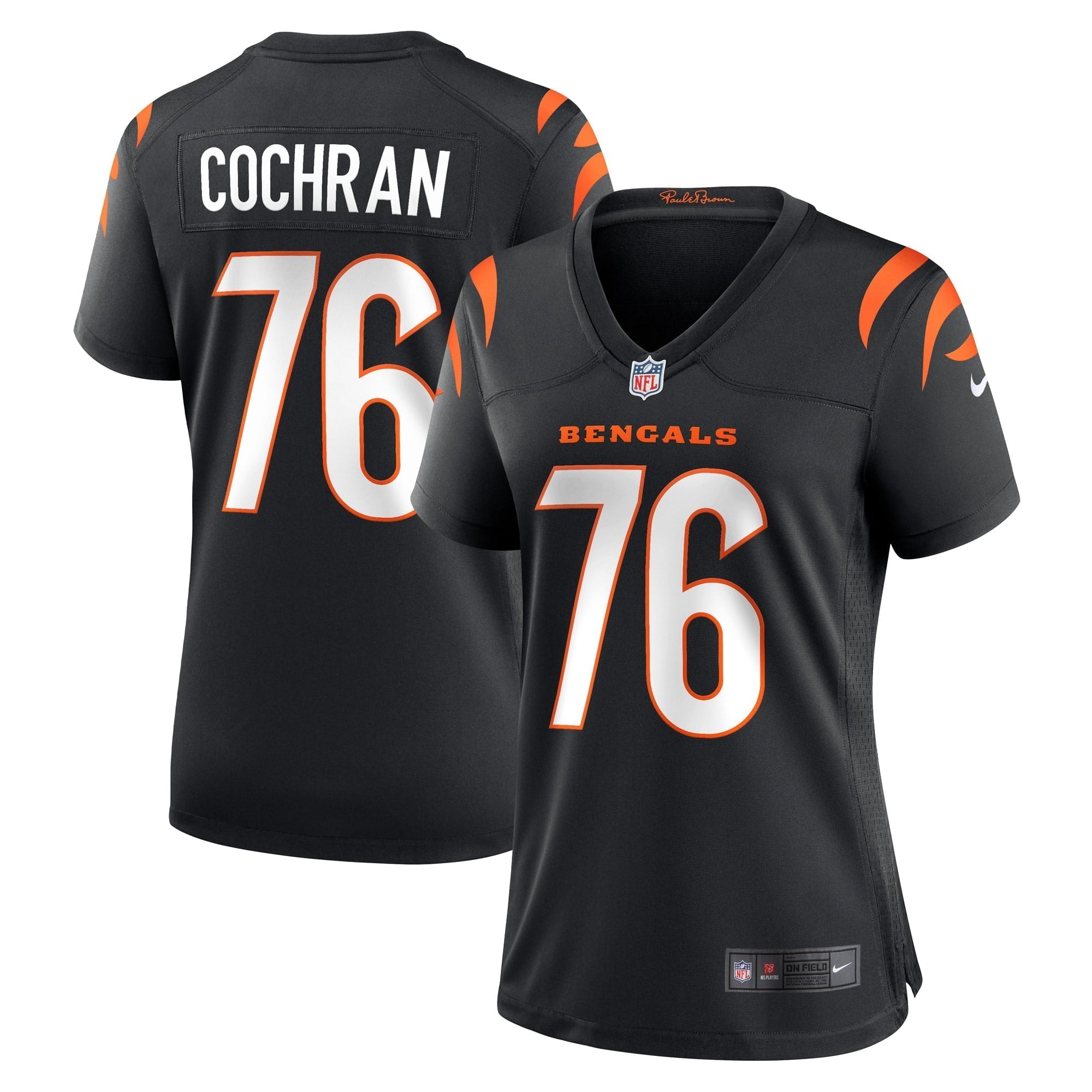 Women s Nike Devin Cochran Black Cincinnati Bengals Game Player Jersey