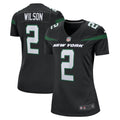 Women s Nike Zach Wilson Black New York Jets Alternate 2021 NFL Draft First Round Pick Game Jersey
