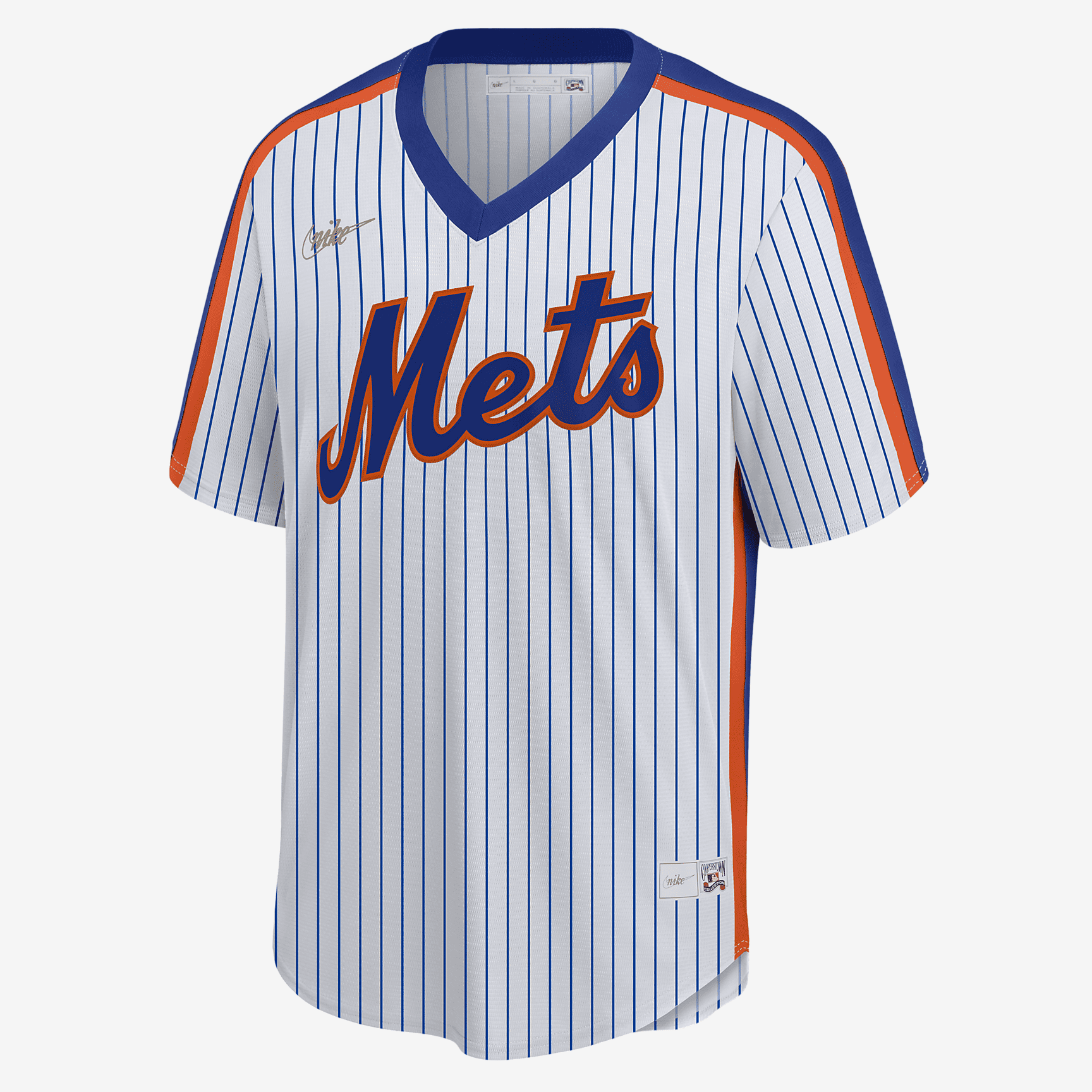 MLB New York Mets (Keith Hernandez) Men's Cooperstown Baseball Jersey - White