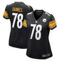 Women s Nike James Daniels Black Pittsburgh Steelers Game Player Jersey