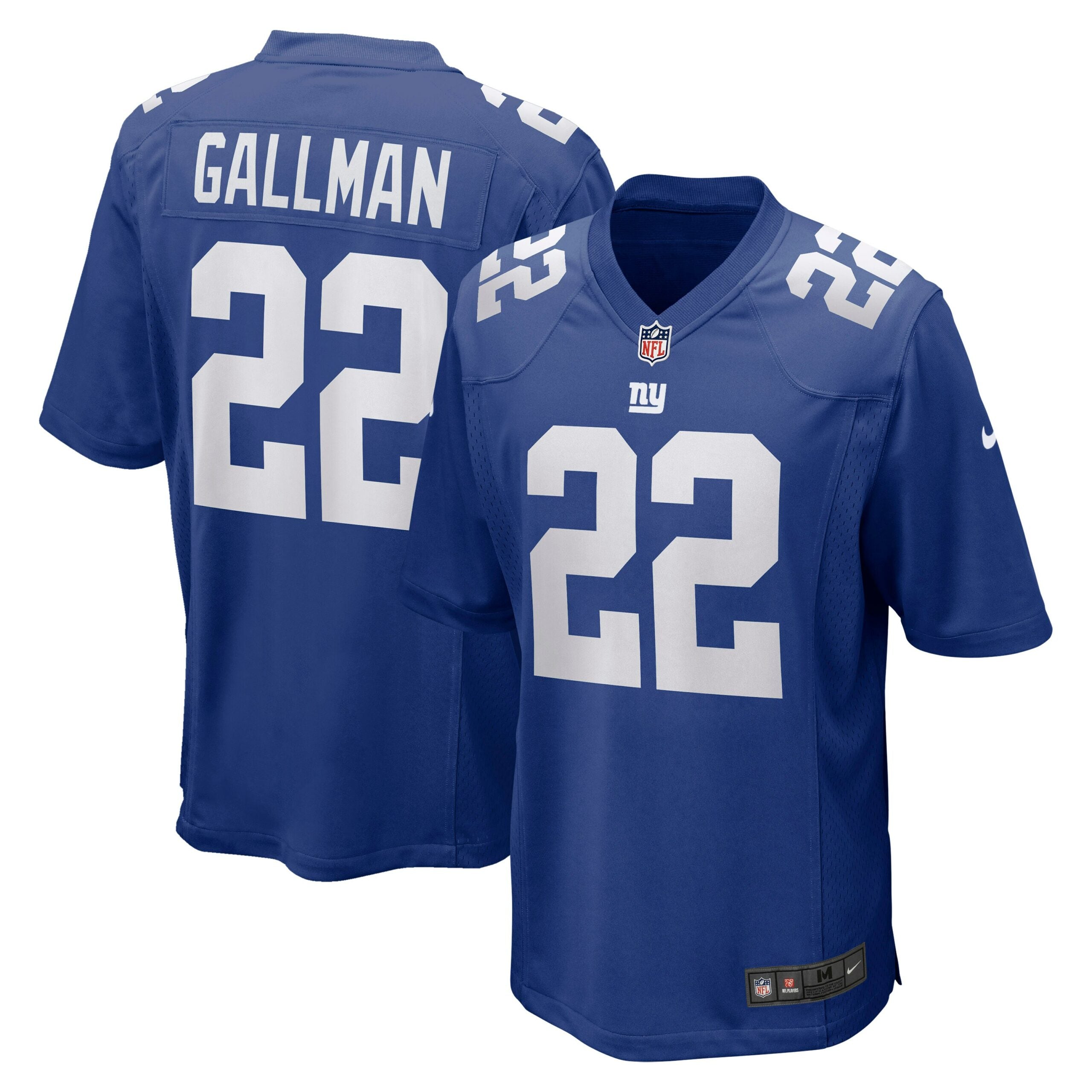 Wayne Gallman New York Giants Nike Game Jersey Royal
