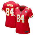 Women s Nike Justin Watson Red Kansas City Chiefs Game Player Jersey