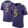 Men s Baltimore Ravens Joe Flacco Legend Jersey   Purple