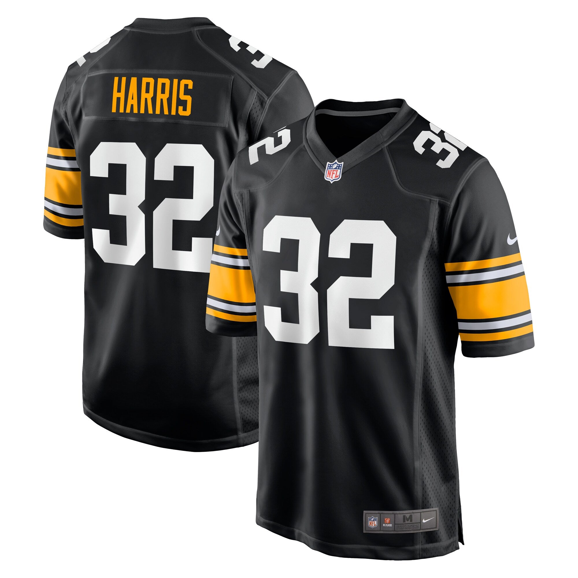 Franco Harris Pittsburgh Steelers Nike Alternate Retired Player Jersey   Black