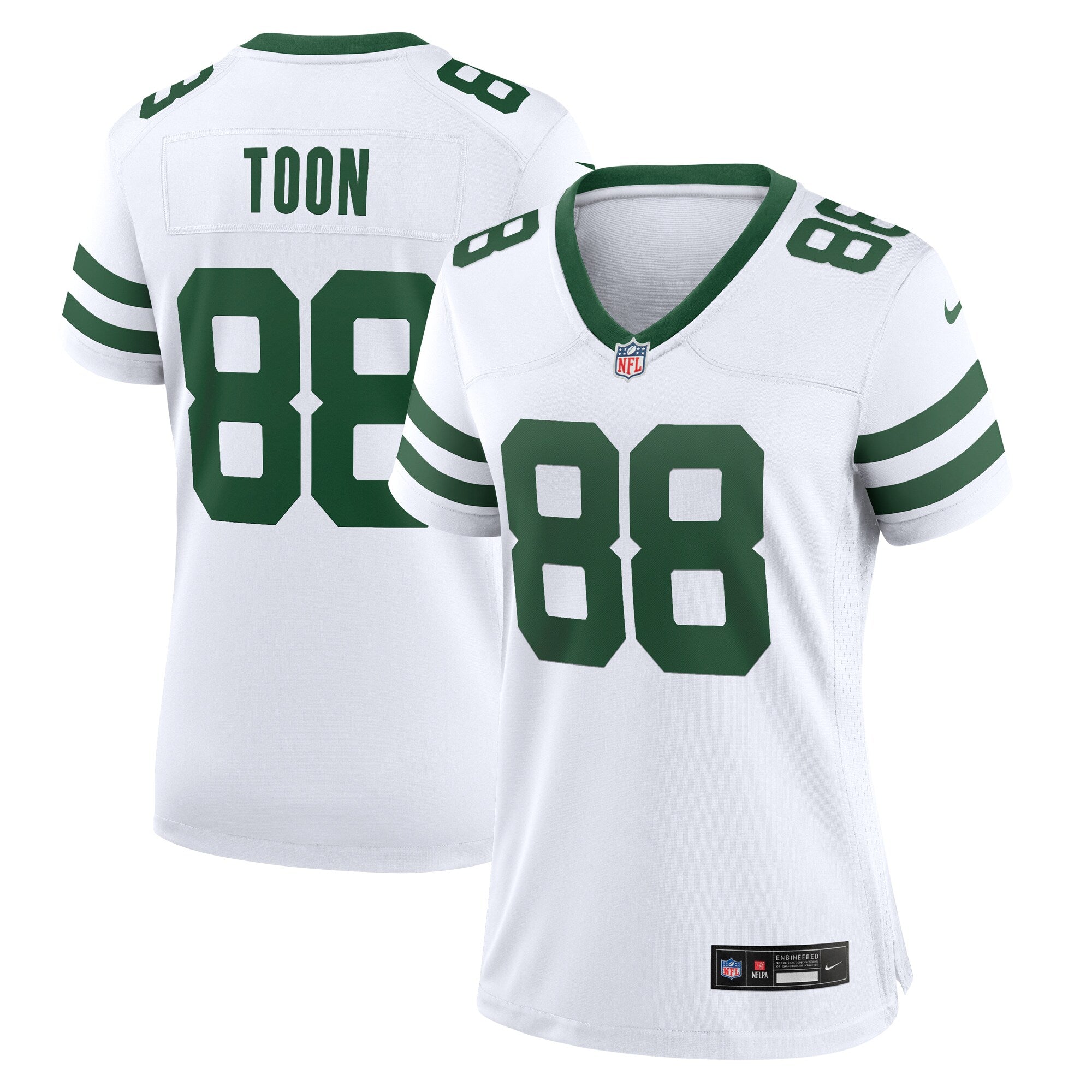 Al Toon New York Jets Nike Women s Legacy Retired Player Game Jersey   White