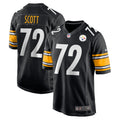 Trent Scott Pittsburgh Steelers Nike Game Player Jersey   Black
