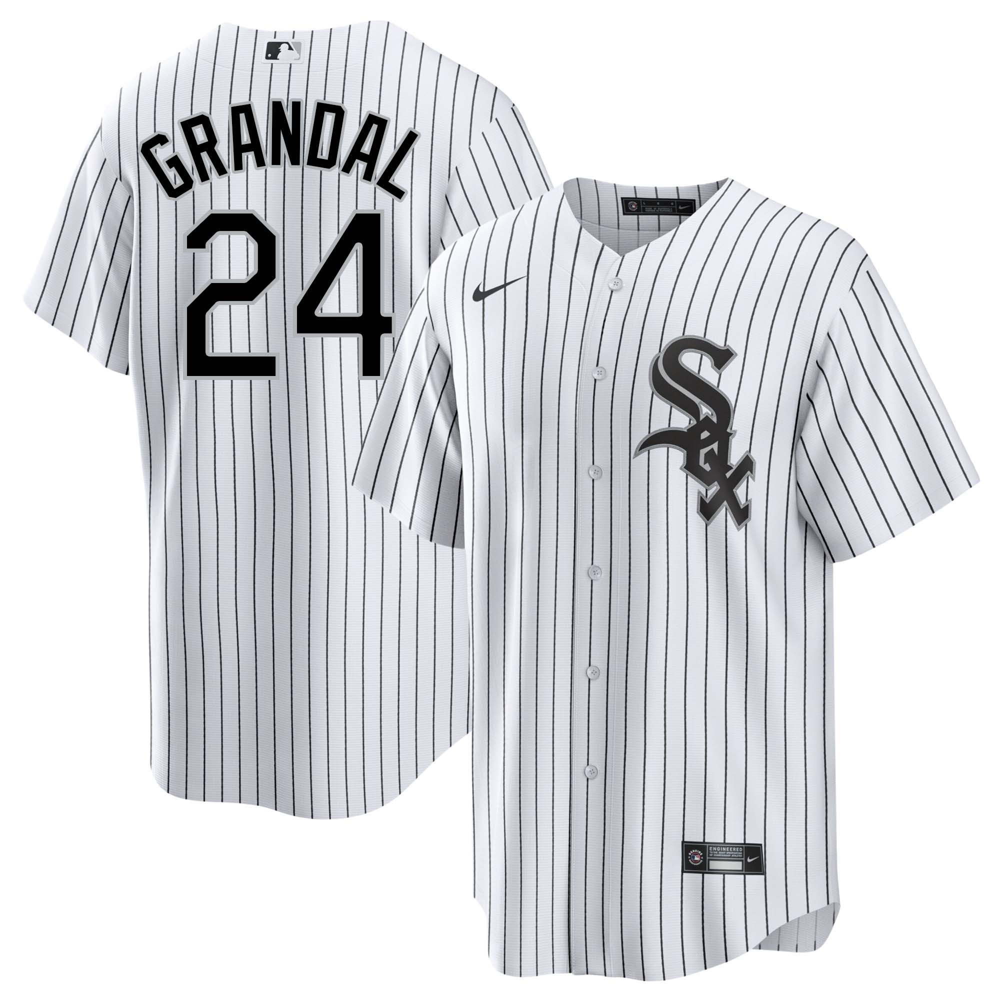 Yasmani Grandal Chicago White Sox Home Men's Replica Jersey