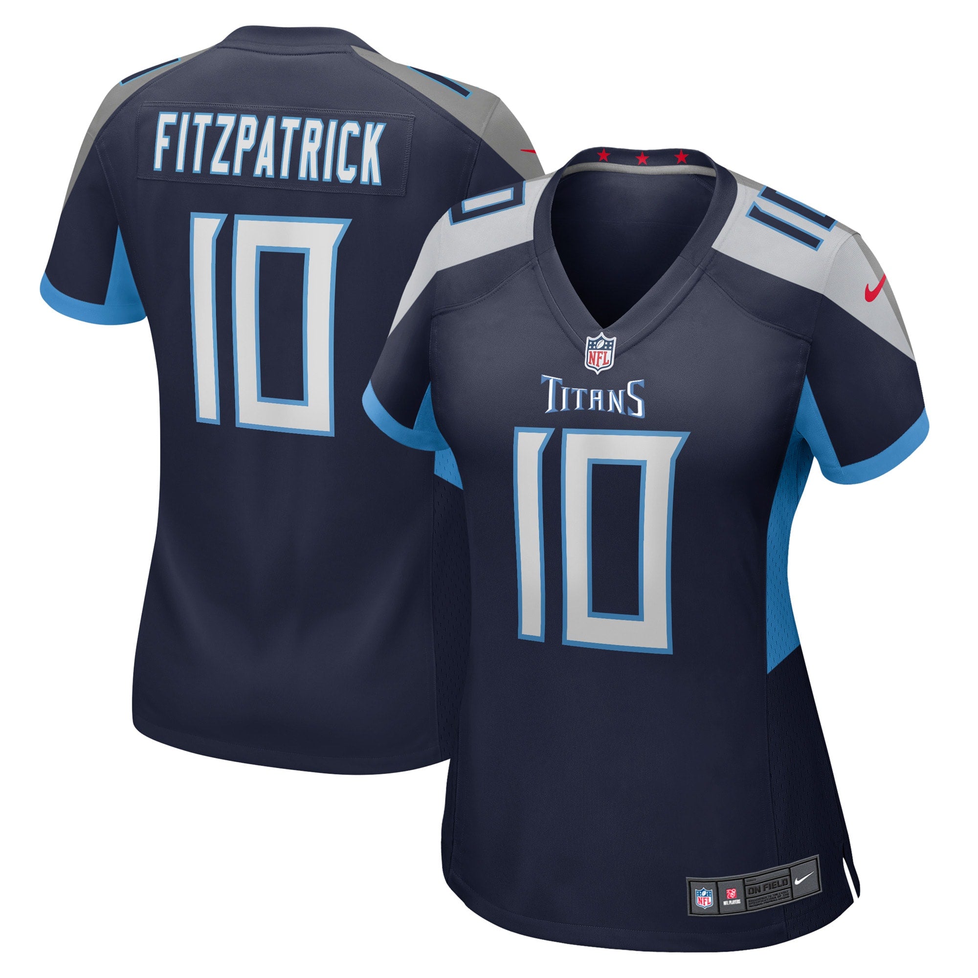 Dez Fitzpatrick Tennessee Titans Nike Women s Game Player Jersey   Navy