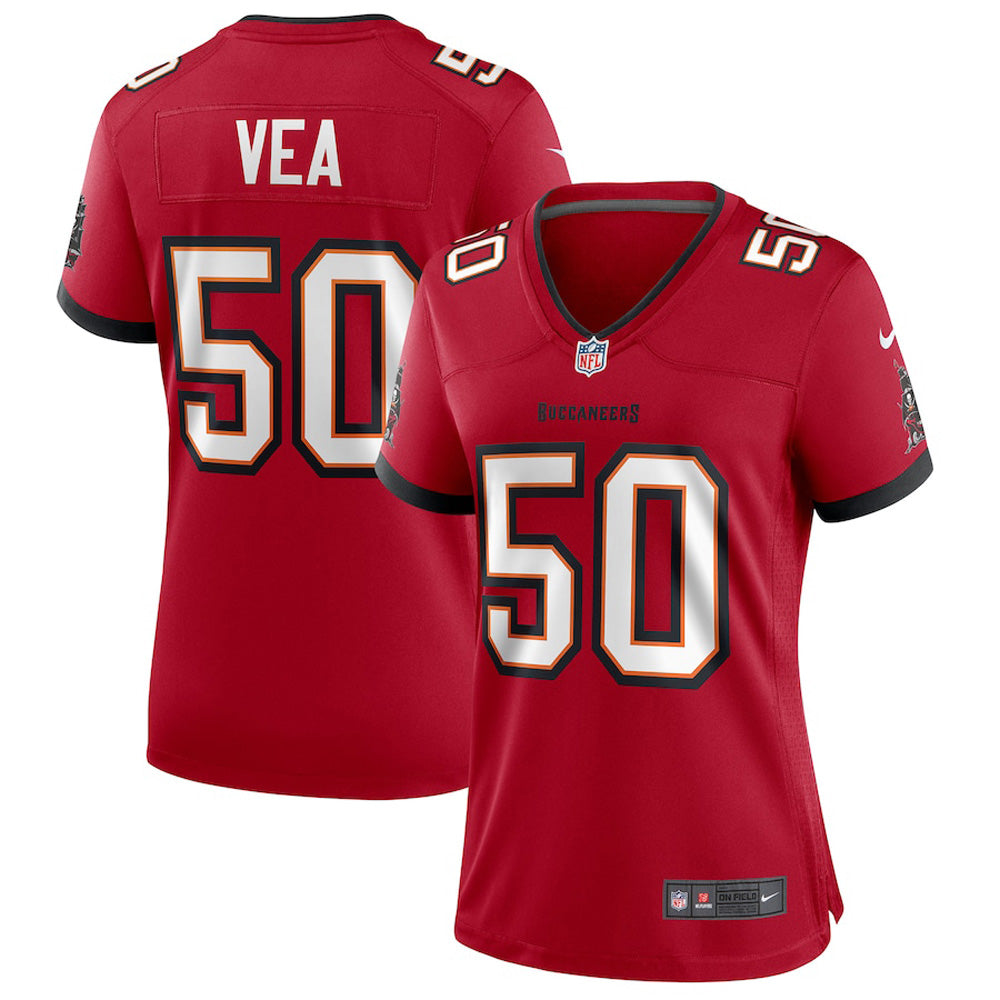 Women s Tampa Bay Buccaneers Vita Vea Game Jersey   Red