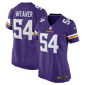 Women s Nike Curtis Weaver Purple Minnesota Vikings Home Game Jersey