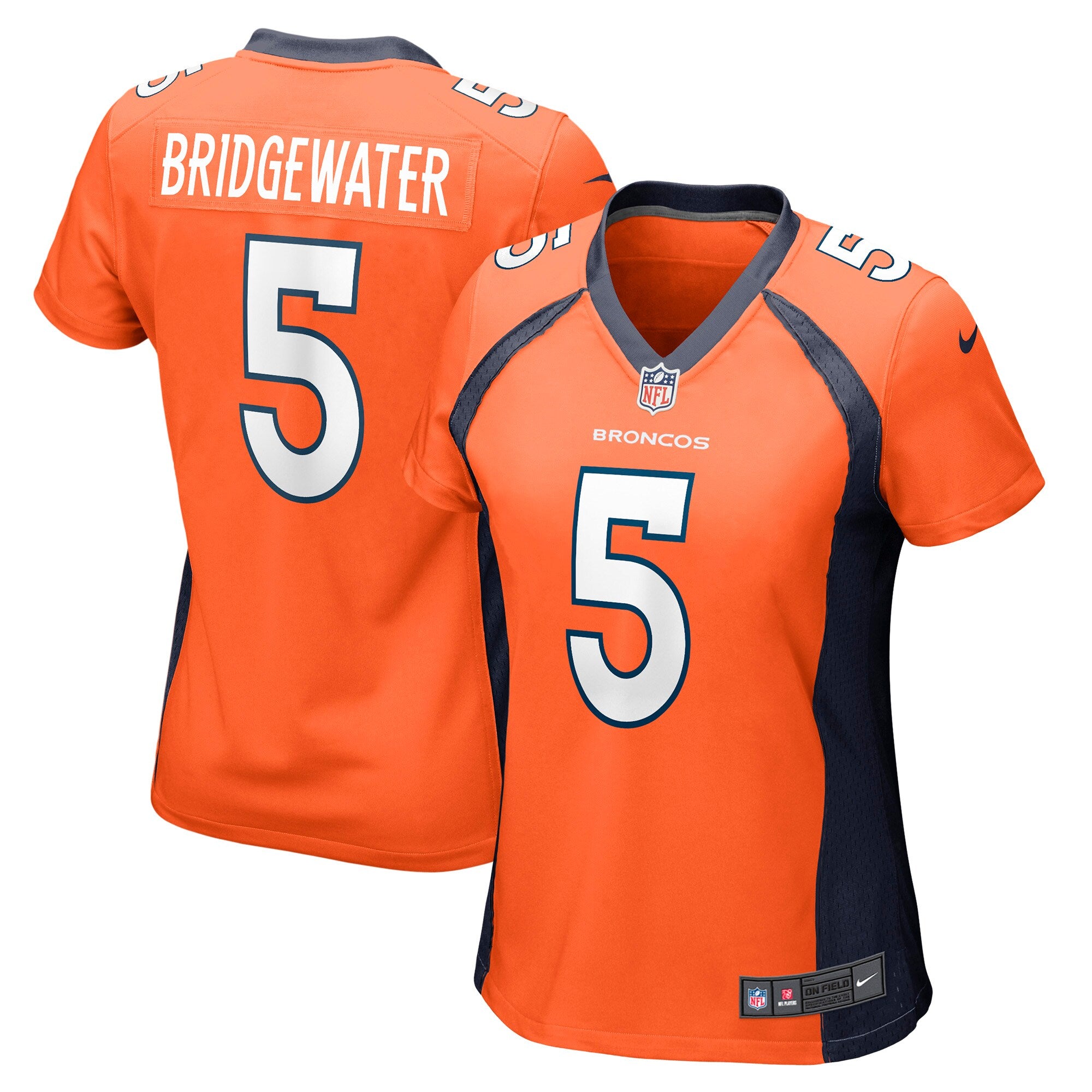 Teddy Bridgewater Denver Broncos Nike Women s Game Jersey   Orange