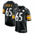 Men s Nike Dan Moore Jr. Black Pittsburgh Steelers Game Jersey