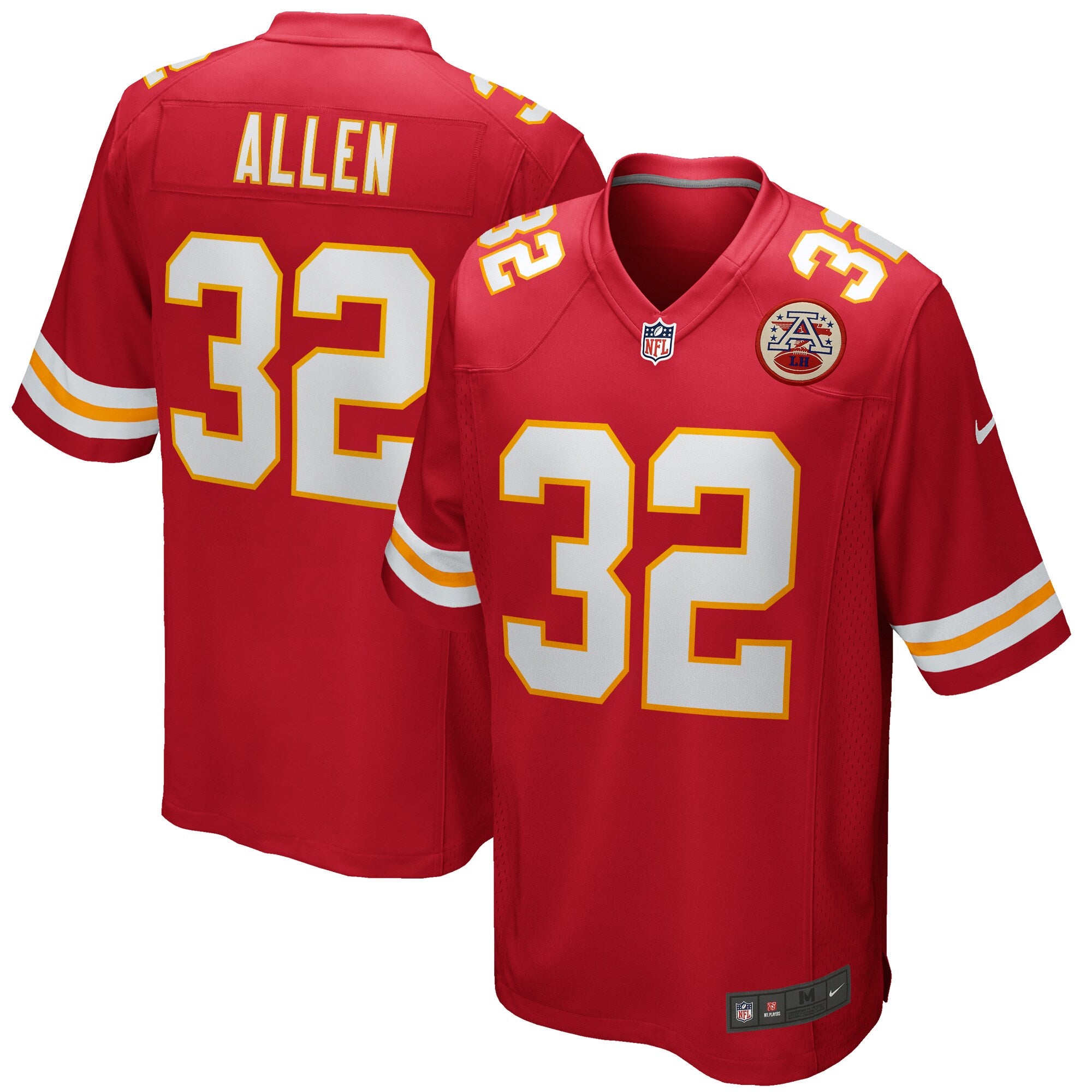 Marcus Allen Kansas City Chiefs Nike Game Retired Player Jersey   Red