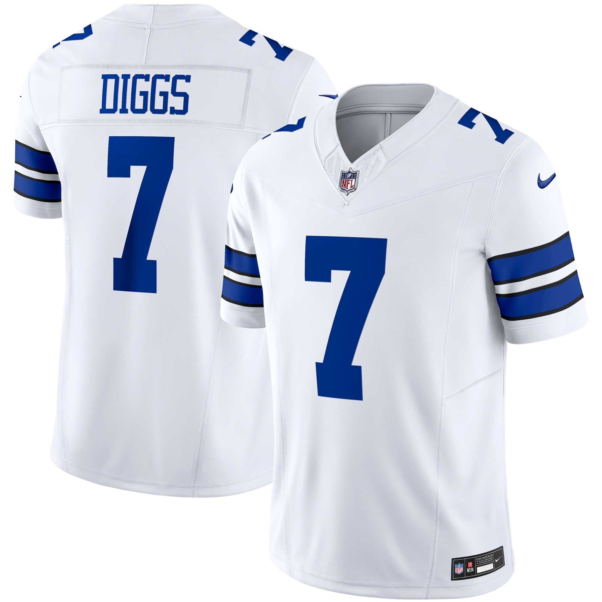Men s Nike Trevon Diggs White Dallas Cowboys Vapor F.U.S.E. Limited Jersey