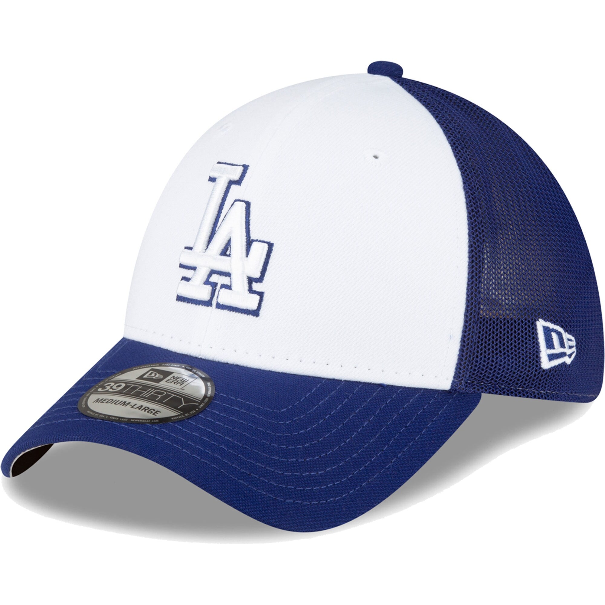 Los Angeles Dodgers New Era 2023 On-Field Batting Practice 39THIRTY Flex Hat - Royal/White