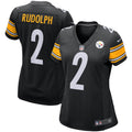 Women s Nike Mason Rudolph Black Pittsburgh Steelers Game Player Jersey
