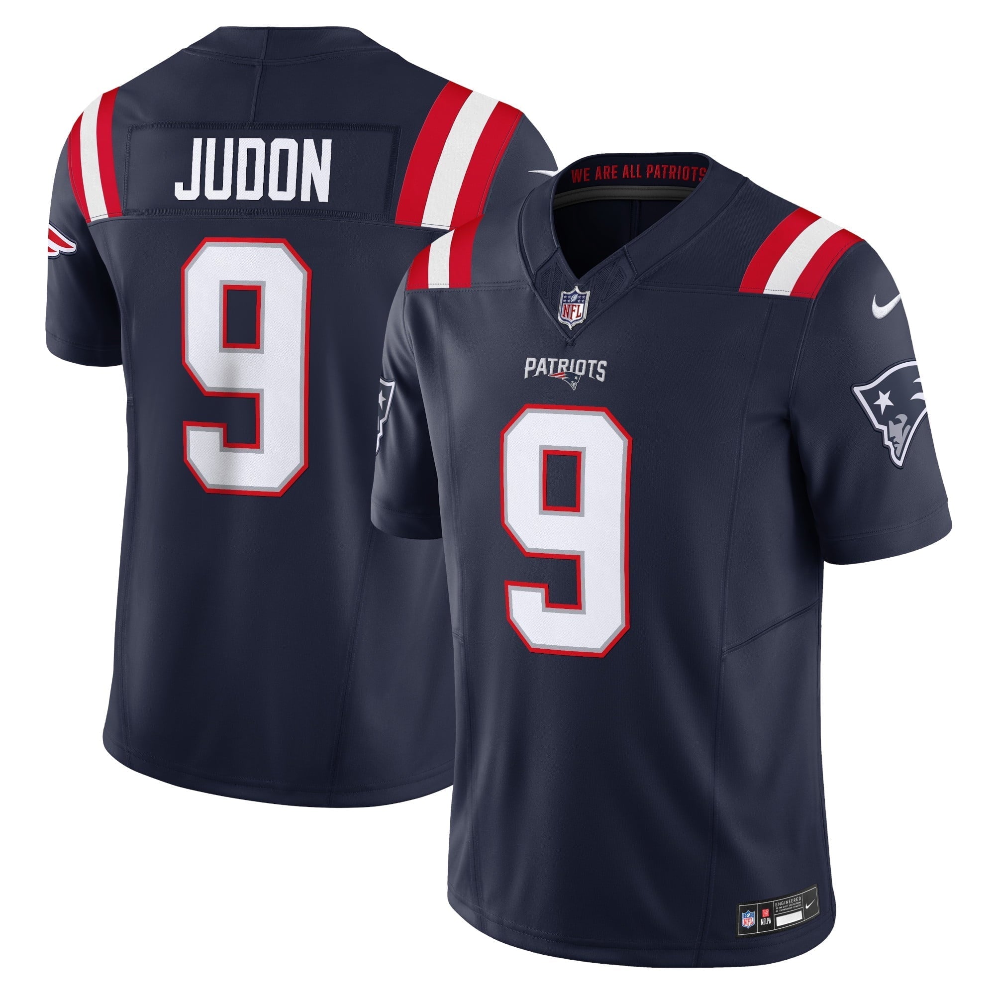 Men s Nike Matthew Judon Navy New England Patriots Vapor F.U.S.E. Limited Jersey