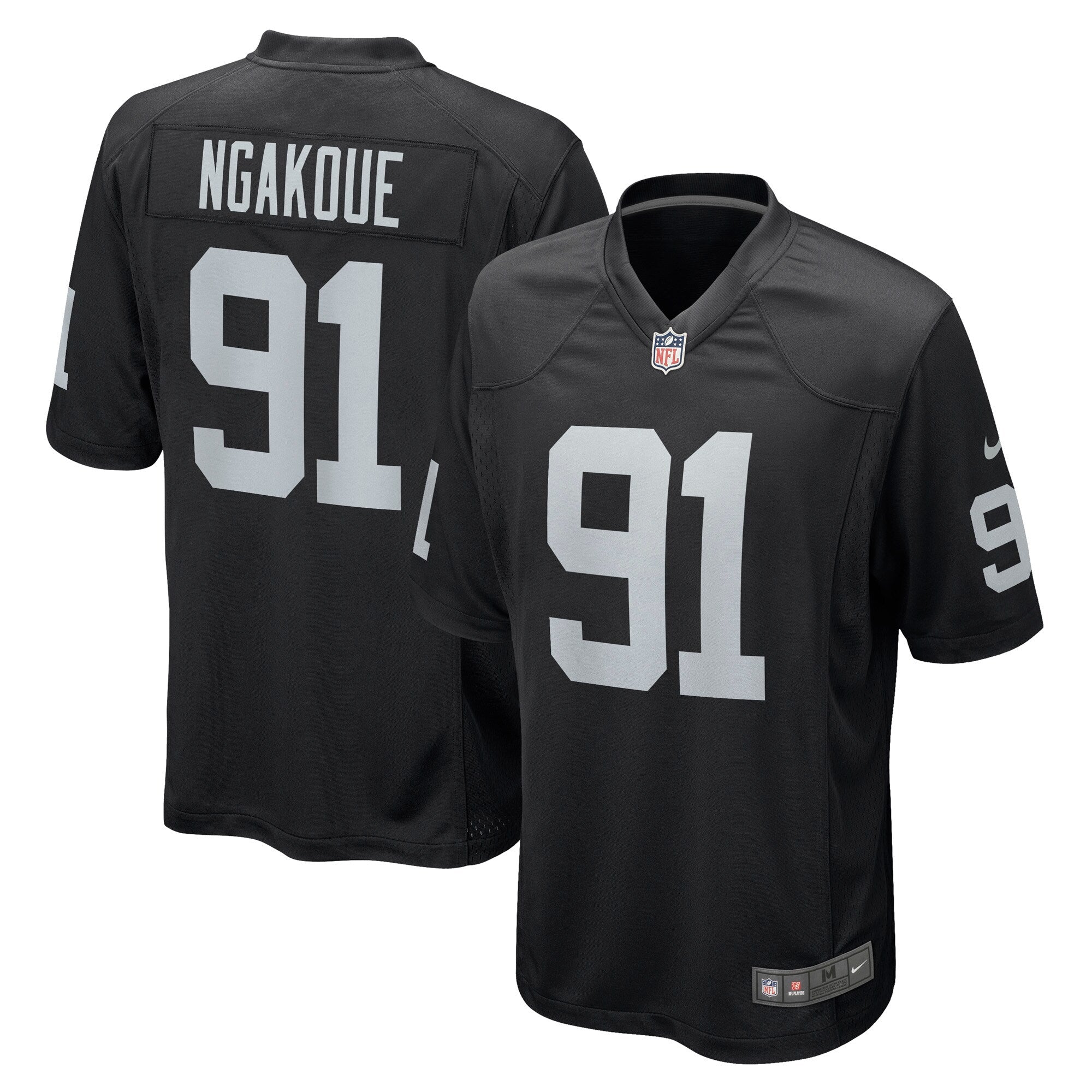 Yannick Ngakoue Las Vegas Raiders Nike Game Jersey   Black