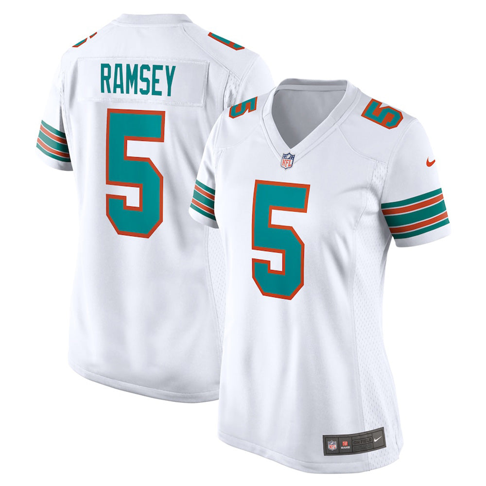 Women s Miami Dolphins Jalen Ramsey Game Jersey   White