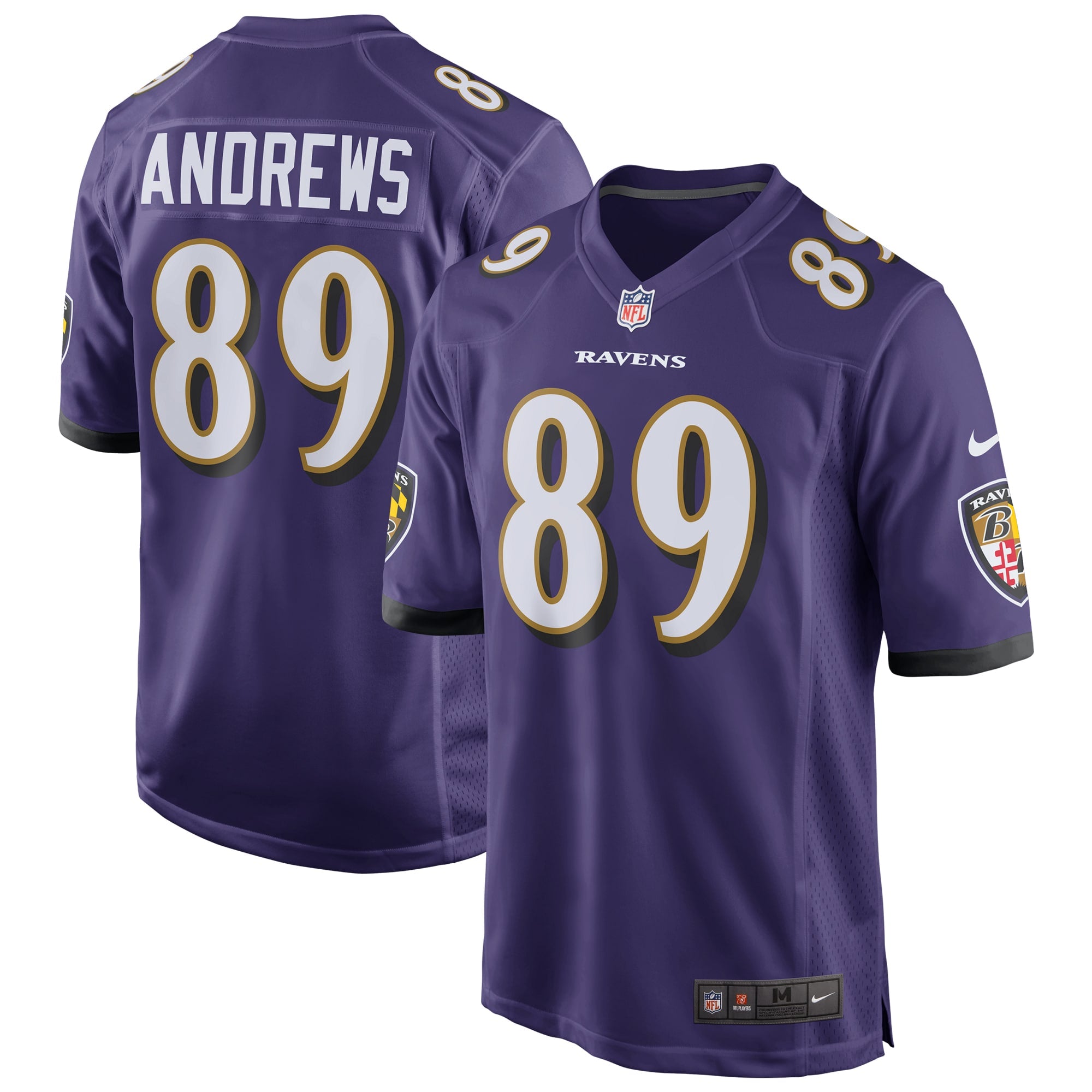 Mark Andrews Baltimore Ravens Nike Game Jersey   Purple