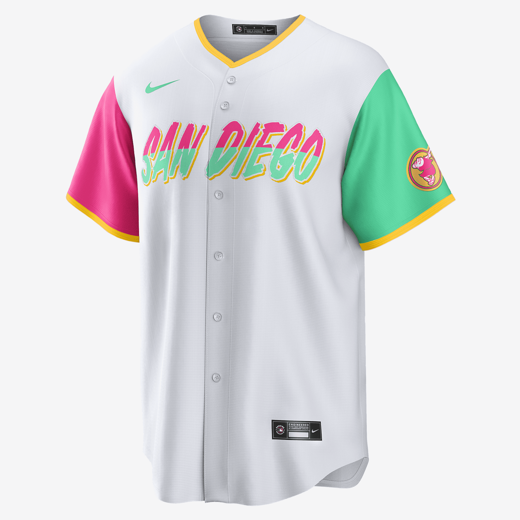 MLB San Diego Padres City Connect (Yu Darvish) Men's Replica Baseball Jersey - White