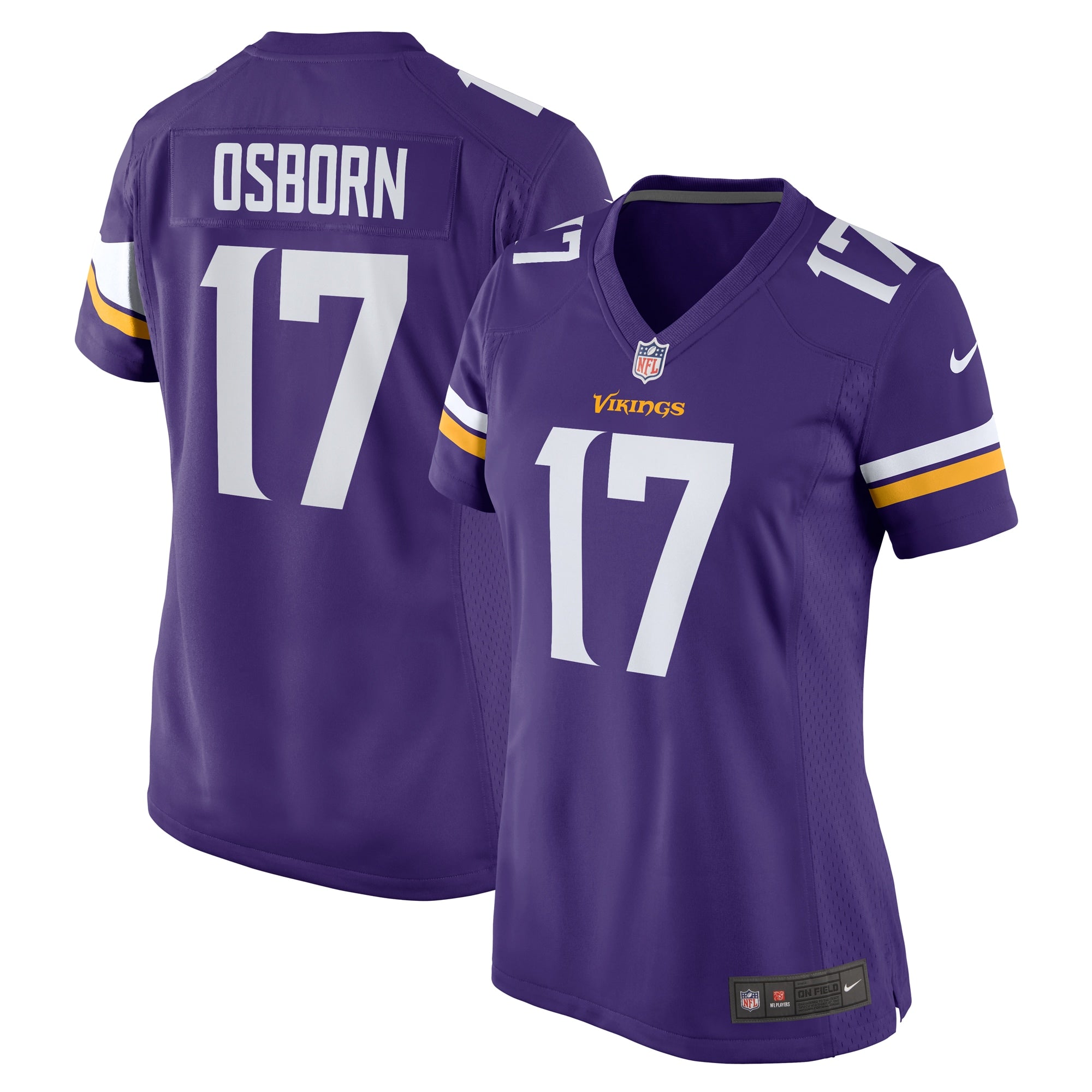 K.J. Osborn Minnesota Vikings Nike Women s Game Jersey   Purple