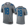 Men s Indianapolis Colts Peyton Manning Inverted Legend Jersey   Gray