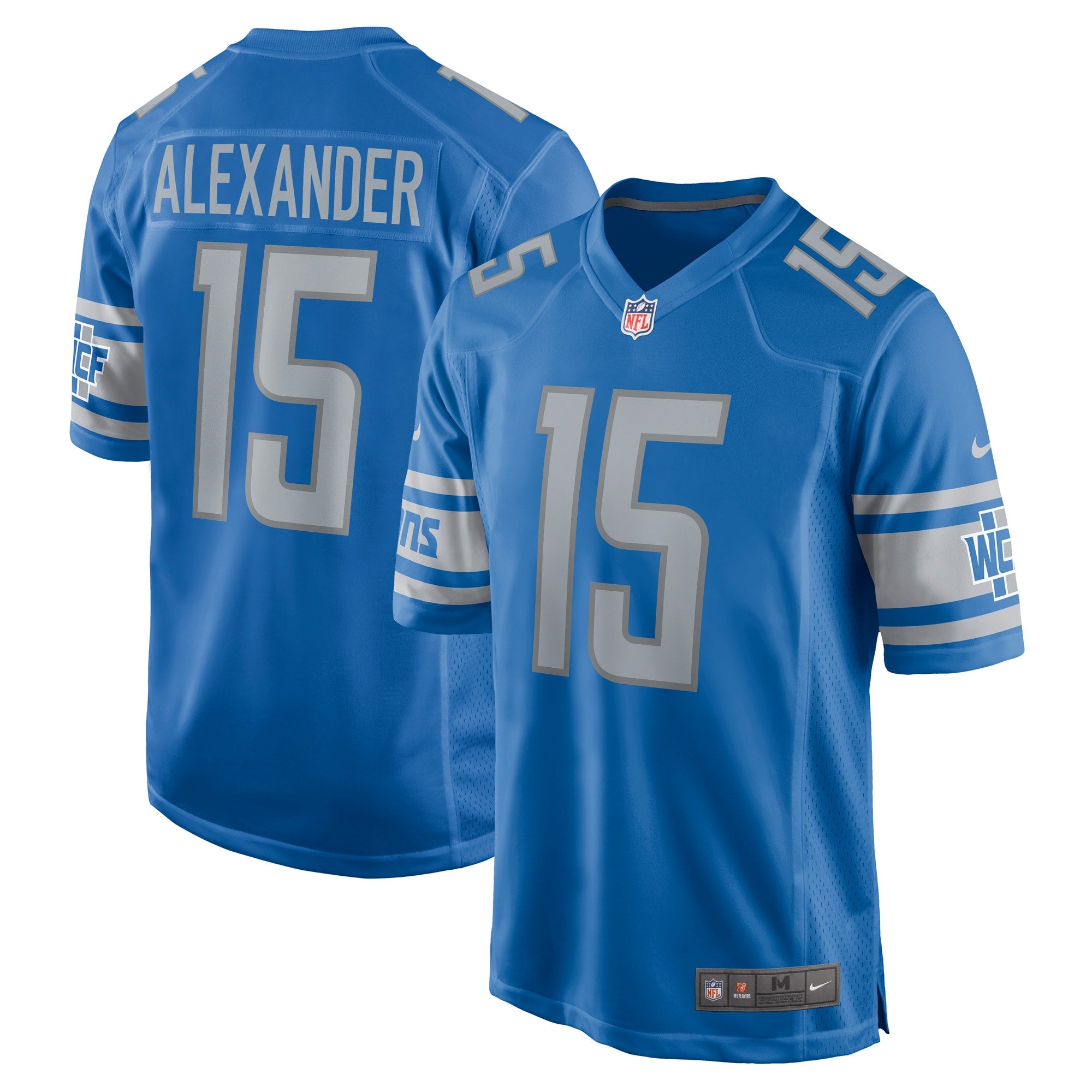Maurice Alexander Detroit Lions Nike Player Game Jersey   Blue