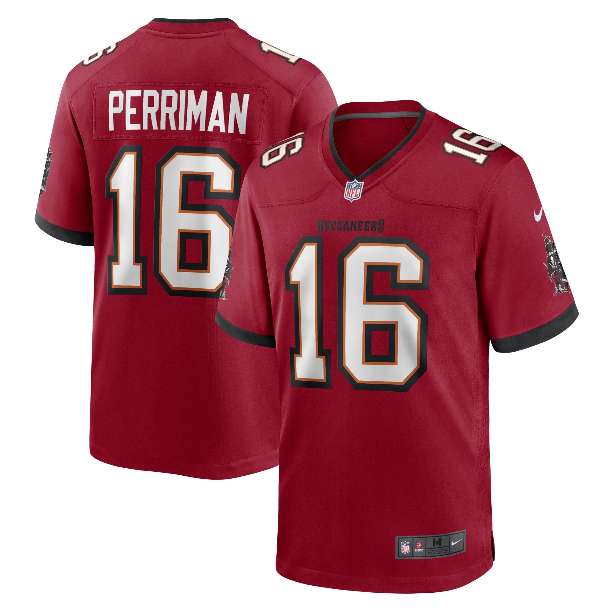 Breshad Perriman Tampa Bay Buccaneers Nike Game Player Jersey   Red
