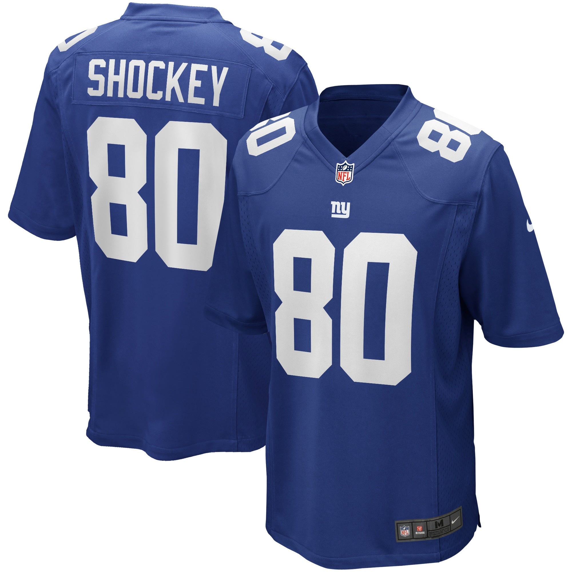 Jeremy Shockey New York Giants Nike Game Retired Player Jersey Royal