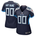 Tennessee Titans Nike Women s Custom Game Jersey   Navy