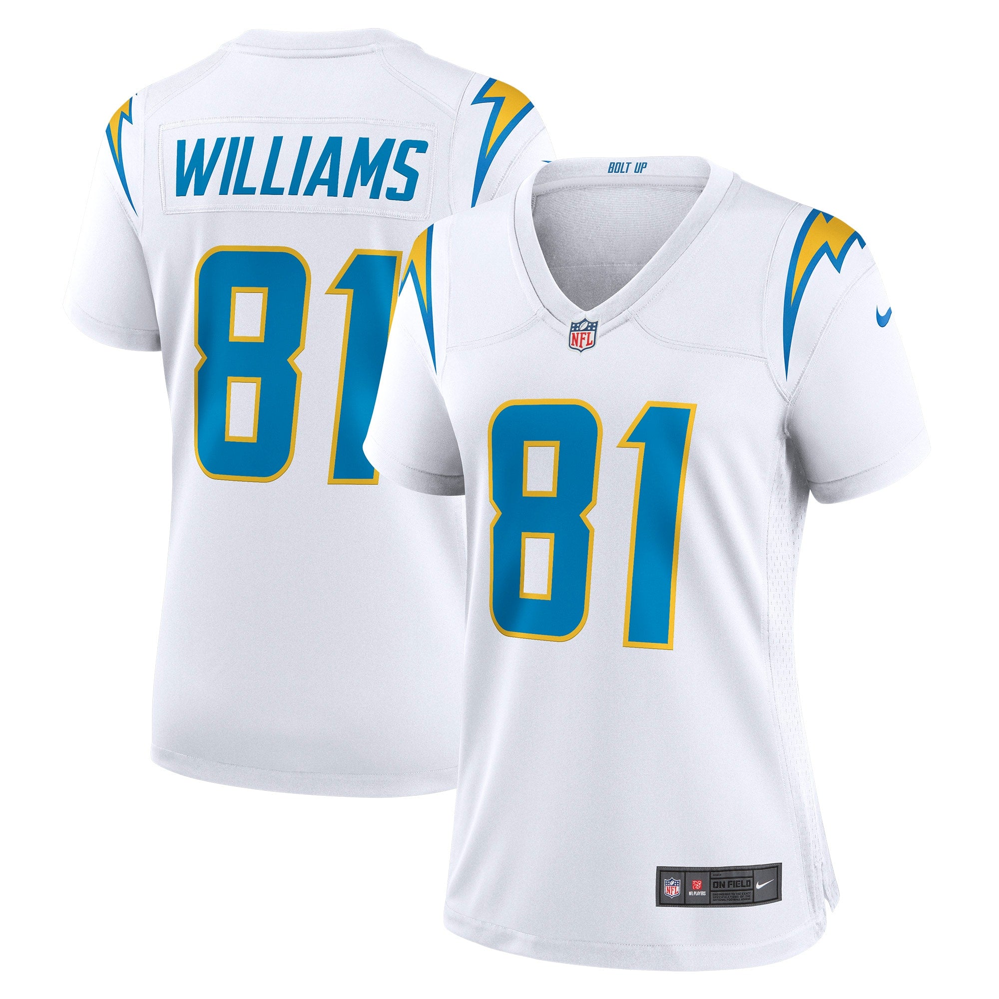 Mike Williams Los Angeles Chargers Nike Women s Game Jersey   White